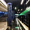 Противопожарные стеклопакеты Е30 в составе ограждения перрона станции метро Зенит